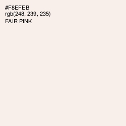 #F8EFEB - Fair Pink Color Image